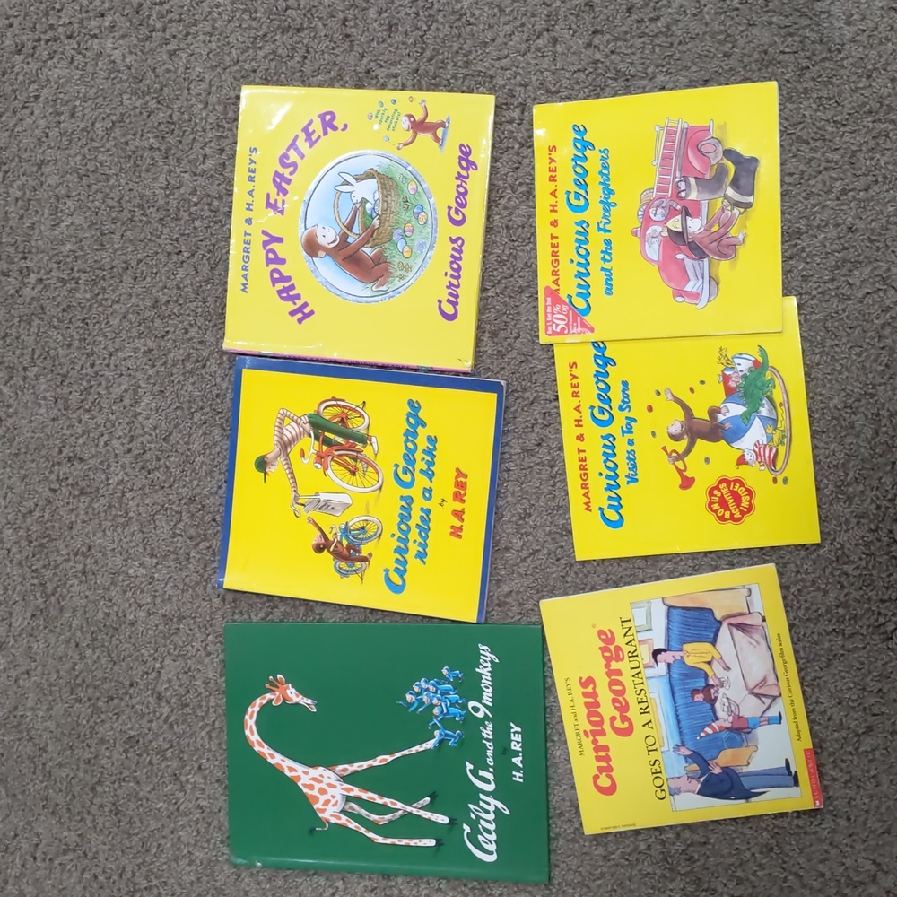 Curious George bundle of books